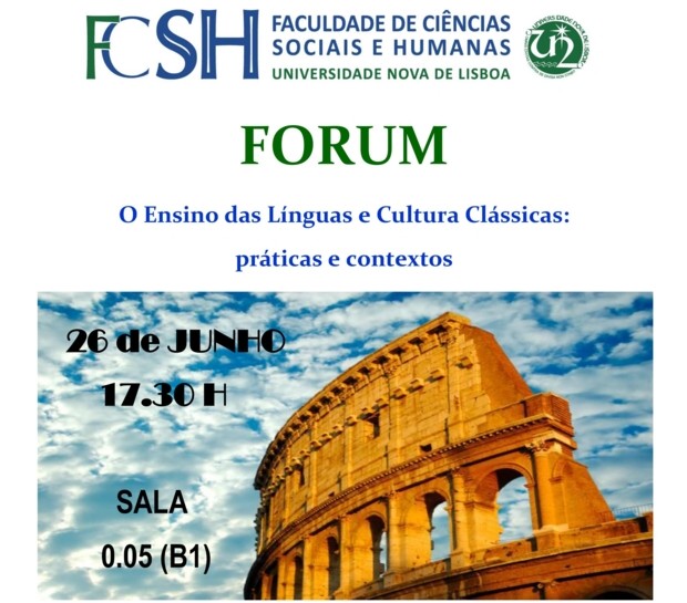 Fórum sobre o Ensino das Línguas e Cultura Clássicas