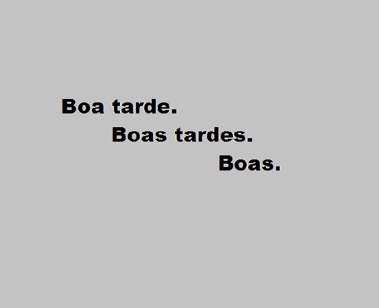 A saudação «Boas!» - O nosso idioma - Ciberdúvidas da Língua Portuguesa