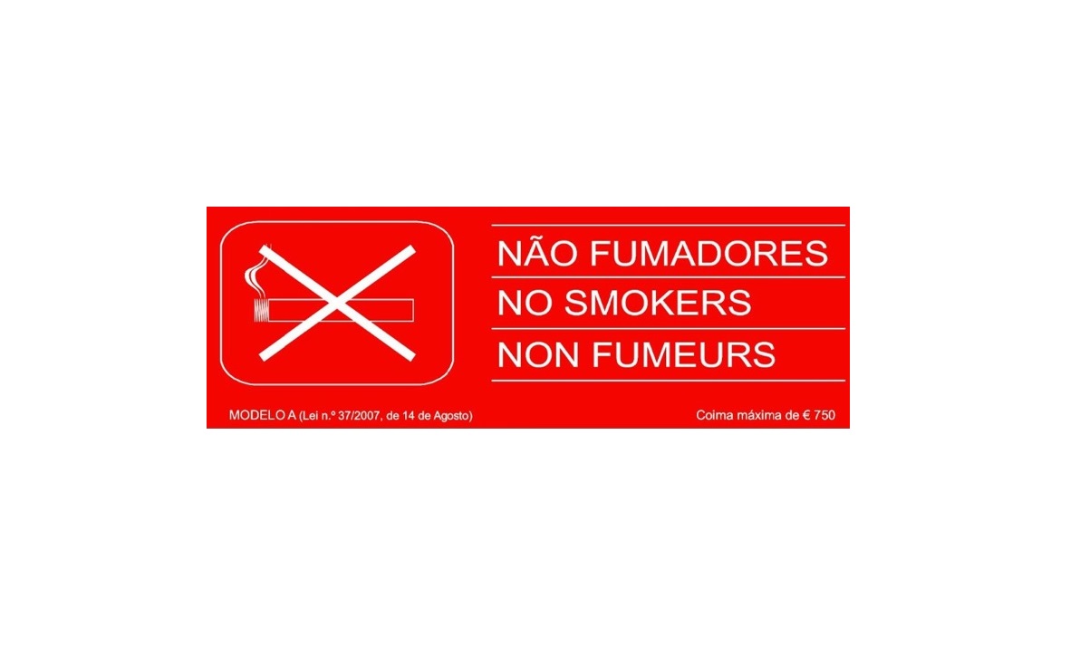 Proibido é fumar, e não o fumador