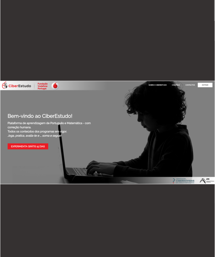 CiberEstudo, uma plataforma digital já disponível com 2600 exercícios e jogos de Português e de Matemática