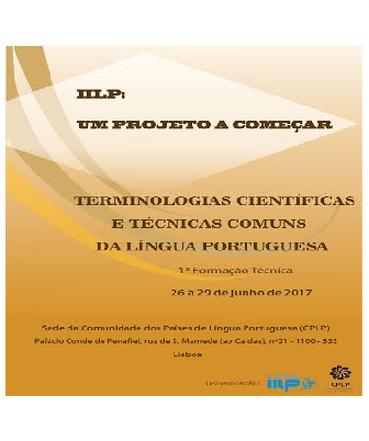 Terminologias Científicas e Técnicas Comuns da Língua Portuguesa