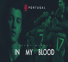 Música oficial da seleção de Portugal... em inglês?!