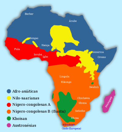 A influência de línguas africanas no Português falado no Brasil