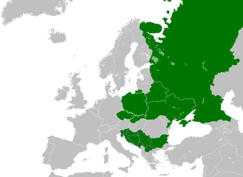 As línguas eslavas e a sua toponímia