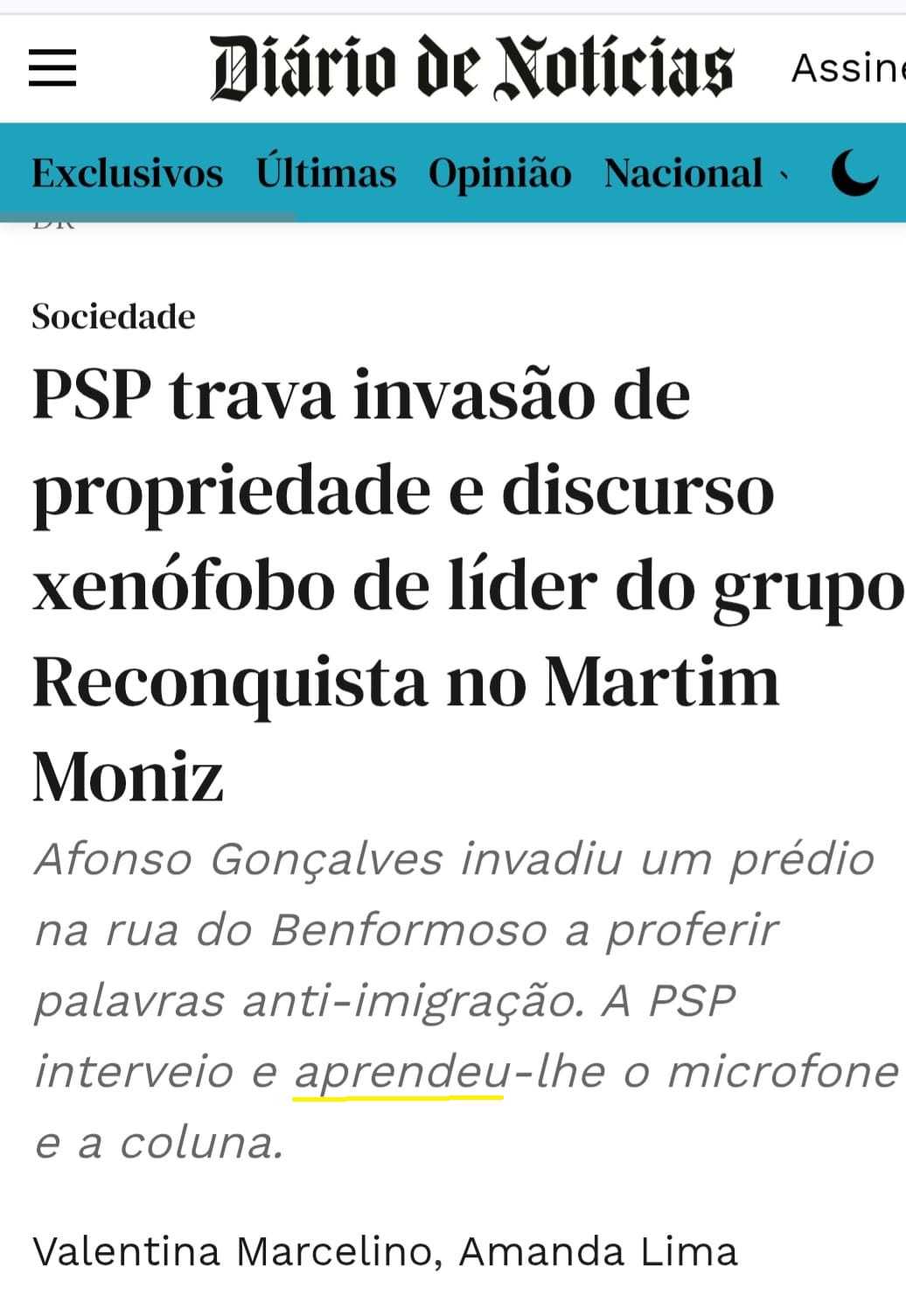 Três equívocos e o velho erro 