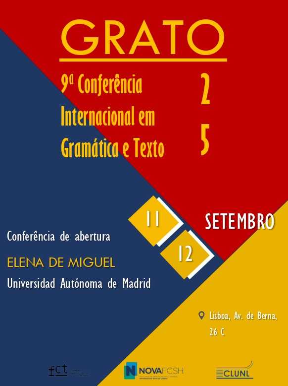 Mitos do português e a 9.ª Conferência Internacional em Gramática e Texto em Lisboa