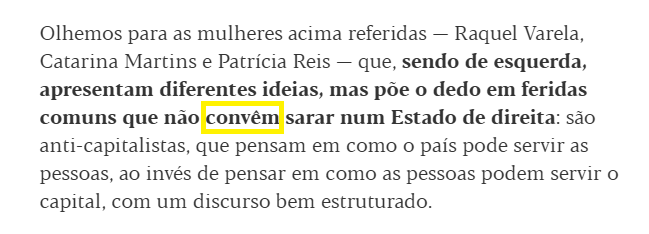 Quando <i>convêm</i> não convém