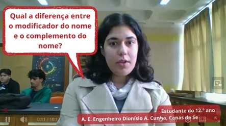 Modificadores do nome vs. complementos do nome