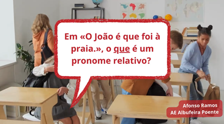 A expressão «é que» e os pronomes pessoais