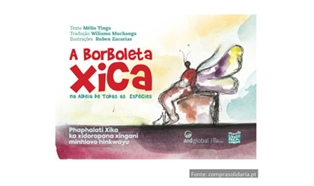 Livros<br> bilingues para crianças de Moçambique 