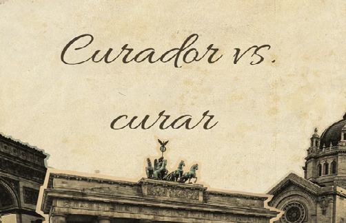 «Visite a bienal curada por x»?